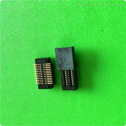 双槽板对板连接器0.8mm间距 精工品质背后的厂家实力